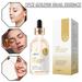 24K Gold Foil Snail Facial Serum Firming Moisturizing Brighten Skin B