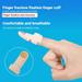 10 Pcs Finger Splint Mallet Finger Support Splint Adjustable 5 Size Plastic Finger Support Protector