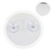 10x Magnification Bathroom Suction Cup Makeup Mirror Small Magnifying Travel Vanity Silver Nail-free Convenience Mirrors Cups