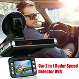 2-in-1 Laser Detection Tool 360Â° Protection City and Highway Modes Voice Alerts Escort Live