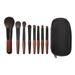 Pristin Cosmetic brush suits Brush Set Powder Eye Shadow Brushes Eye Set Brushes Brush Brush 8pcs Portable Small Set Makeup Brush - Brushes - Portable 8-Piece Makeup Cosmetic Brush Suite OWSOO