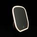 LED Vanity Mirror Table Top Mirrors Touching Dressing Beauty with Light for Dresser Foldable Makeup