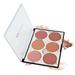 6 Colors Face Blush Palette Light Luxury Blush Palette Matte Blush Powder Bright Shimmer Face Blush Contour and Highlight Blush Palette Set B