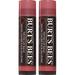 Lip Balm Burt s Bees Tinted Moisturizing Lip Care Moisturizing Lip Care Gift for Mom for Dry Lips 100% Natural with Shea Butter Rose (2 Pack)