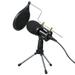 Htovila Microphone Wired Condenser Audio 3.5mm Studio Mic Studio Mic Vocal KTV Mic Stand Mic Stand PC Mic Vocal KTV Audio 3.5mm Studio Condenser Audio 3.5mm Vocal KTV Mic HUIOP Vocal Wired ERYUE