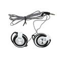 Head Phones Earphones Wired on Ear Headphones Wired Clip on Ear Headphones Stereo Headphones Earphone Wired