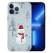 COMIO Christmas Snowman Tree Phone Case Compatible with iPhone 15 Proï¼ŒCute Christmas Phone Case for Girls Women Menï¼ŒCool Trendy Cover Case for iPhone 15 Pro