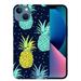COMIO Compatible with iPhone 15 Case Clear Colorful Pineapple iPhone 15 Cases Pattern Design Plastic Shockproof Protective Case