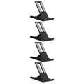 4 Pcs Cell Phone Stand Hands Free Cell Phone Holder for Body Mobile Phone Holder Desk Cellphone Stand Portable Cellphone Stand Desktop Phone Holder Cell Phone Bracket Abs