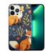 COMIO Fox Case Compatible with iPhone 14 Pro Case 6.1 - Compatible iPhone 14 Pro Max Case Cute for Women Shockproof Protective Phone Case Cover for Girl Men