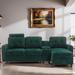 Living Room Furniture Storage Sofa Living Room Sofa Cozy Sectional Sofa, Emerald