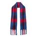 Women's Fringed Plaid Scarf by Roaman's in Red