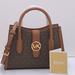 Michael Kors Bags | Michael Kors Gabby Small Logo Satchel Color Brown Nwt | Color: Brown/Gold | Size: Small