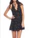 Free People Dresses | New! Free People Floral French Girl Slip Dress | Color: Black/Brown | Size: M