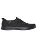 Skechers Women's Slip-ins: BOBS Skip Cute - B Cute Sweet Slip-On Shoes | Size 6.5 Wide | Black | Textile/Metal | Vegan | Machine Washable