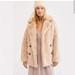 Free People Jackets & Coats | Free People Kate Faux Fur Coat | Color: Tan | Size: M