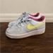 Nike Shoes | Nike Air Force 1 Low Blue/Pink Gs Size 7y Women’s Size 8.5 Dv7762-001 | Color: Blue/Pink | Size: 8.5