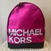 Michael Kors Bags | Authentic Nwt Michael Kors Wild Berry Large Sports Back Pack Bag | Color: Pink | Size: Os