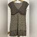 Athleta Dresses | Athleta Dhara Burnout Dress Gray Cap Sleeve Dress Size L | Color: Gray | Size: L