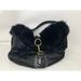 Coach Bags | Authentic Coach Quilted Satin & Rabbit Fur Black Leather Handbag Purse | Color: Black | Size: Os