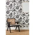 Anthropologie Wall Decor | Anthropologie Floral Trail Wallpaper 1 Roll | Color: Black/White | Size: Os