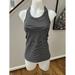 Lululemon Athletica Tops | Lululemon Cool Racerback Tank Top Ii Hyper Stripe White Black Size 6 | Color: Black/White | Size: 6