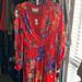 Anthropologie Dresses | Anthropologie Red Floral Bohemian Dress | Color: Blue/Red | Size: 6