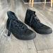 Converse Shoes | Converse Black On Black High Top Women’s Shoe | Color: Black | Size: 8