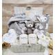 New Baby Gift Newborn Unisex hamper basket,Hamper for Baby Showers, Presents for New Parents, Baby Reveal Gifts, New Baby Hampers, Baby Shower Hamper Basket, Neutral Baby Shower Gifts