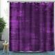 CLOXKS Purple Shower Curtains Mould Proof Resistant, Waterproof - Abstract Bathroom Curtains, Bath Shower Curtain for Wet Room Bathtub Shower Stall, 240 x 200 cm Drop with 12 Hooks