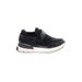 Naturalizer Sneakers: Slip-on Platform Casual Black Solid Shoes - Women's Size 7 1/2 - Almond Toe