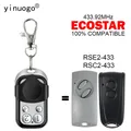 Compatible avec ECOSTAR RSE2-433 RSC2-433 Télécommande de garage 433 92 MHz Rolling Code Ouvre-porte