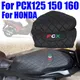 Juste de coussin de siège en cuir pour moto housse de coussin de protection accessoires pour HONDA