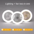 Lumière de ventilateur chaud avec télécommande lumières LED mini lustre de plafond petit