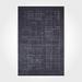 Black 2'7" x 6'7" Area Rug - Lofy Rectangle Printed Carpet Rectangle 7'9" X 8' 9" Area Rug w/ Non-Slip Backing Polyester | Wayfair