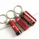Porte-clés de boîte aux lettres JOPost pour hommes pendentif à breloque porte-clés de cabine