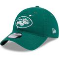 Women's New Era Green York Jets Game Day Flower 9TWENTY Adjustable Hat