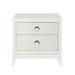 Melrose 2-Drawer Nightstand in a White Finish