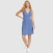 Eddie Bauer Women's Aster Crossover Dress- Bluebird - Size XL