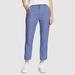 Eddie Bauer Women's Adventurer Stretch Durable Ankle Pants - Bluebird - Size 12