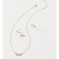 Urban Outfitters Jewelry | Angel Number 000 Necklace Earring Ring Set | Color: Gold | Size: Os