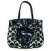Coach Bags | Coach Signature F18335 Laura Black Gray Jacquard Large Tote Handbag Purse | Color: Black/Tan | Size: Os
