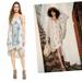 Free People Dresses | Free People Blue Bell Fauna Floral Dress Sun Dress Fairycore Coastal Cowgirl Euc | Color: Blue/Brown | Size: S