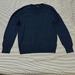 J. Crew Sweaters | J Crew Men's Slim Medium 100% Merino Wool Navy V-Neck Sweater | Color: Blue | Size: M