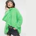 Free People Sweaters | Free People Oasis Sweater Tunic Mini Dress Oversize Comfy Boxy Soft Mock Neck | Color: Green | Size: Xs