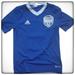Adidas Shirts & Tops | Adidas Rham Blue Soccer Jersey #6-Size S | Color: Blue/White | Size: Unisex Small