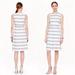 J. Crew Dresses | J Crew A-Line Gray And White Dress | Color: Gray/White | Size: 4