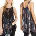 Free People Dresses | Free People Count Me In Trapeze Mini Dress Medium | Color: Black | Size: Xs