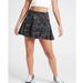 Athleta Shorts | Athleta Match Point Printed Skort In Supersonic Size Large | Color: Black/Gray | Size: L