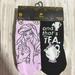 Disney Accessories | Disney Princess Low Cut Socks Shoe Size 4-10 - Cinderella, Belle, Ariel, Jasmine | Color: Black/Pink | Size: Os